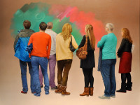 Enrique Campuzano, Opus 927, óleo sobre tela, 120 x 150 cm., 2016